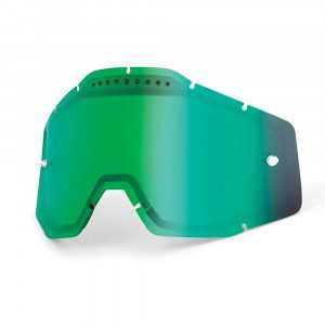 100% Replacement Vented Dual L  Green Mirror