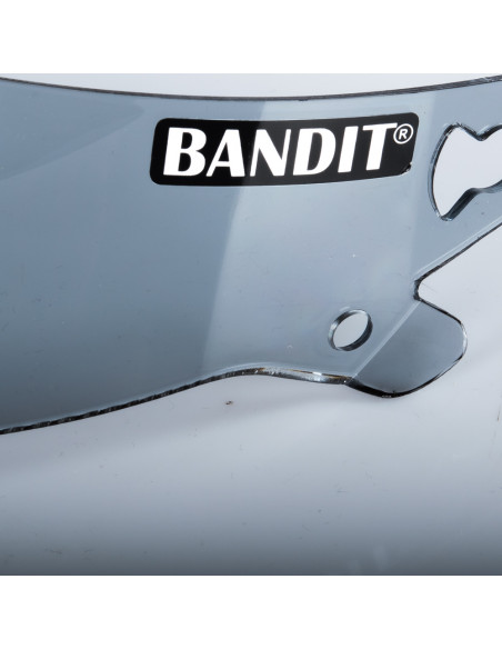Bandit Visir till EXX, XXR och fighter Mörktonat