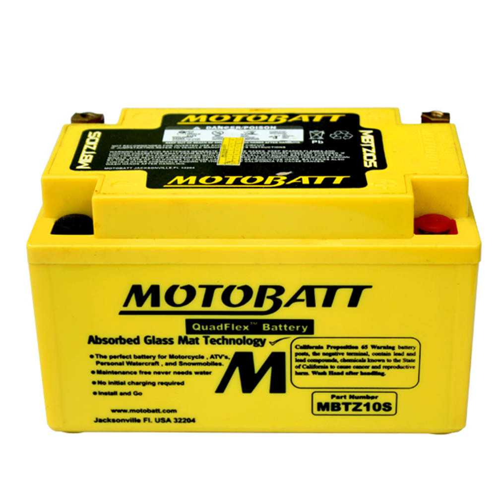Motobatt MBTZ10S YTZ10S Underhållsfrittt Mc Batteri