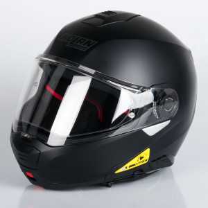 NOLAN N100-5 CLASSIC N-COM Öppningsbar Mc Hjälm Mattsvart