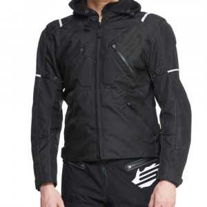 Sweep Textiljacka Stunt Vattentät, svart/mörkt grå