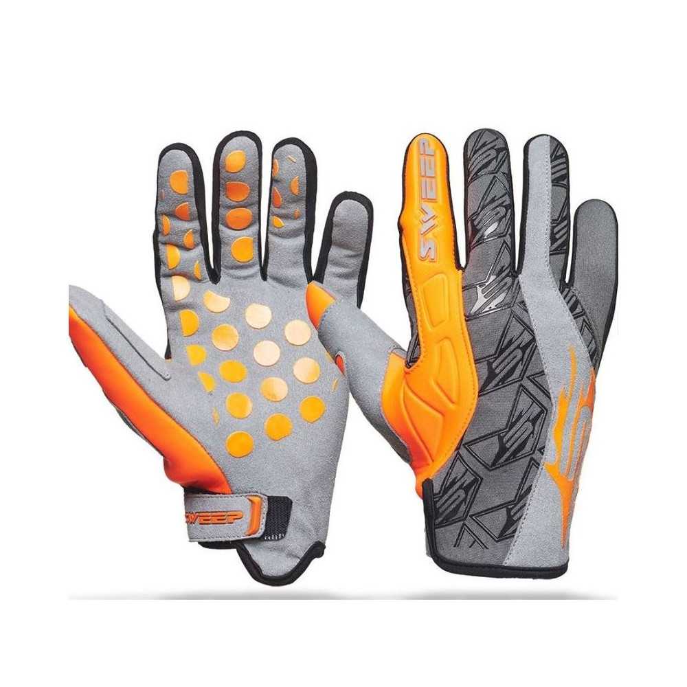 Sweep Freeride Neoprene Handske, Orange/Svart