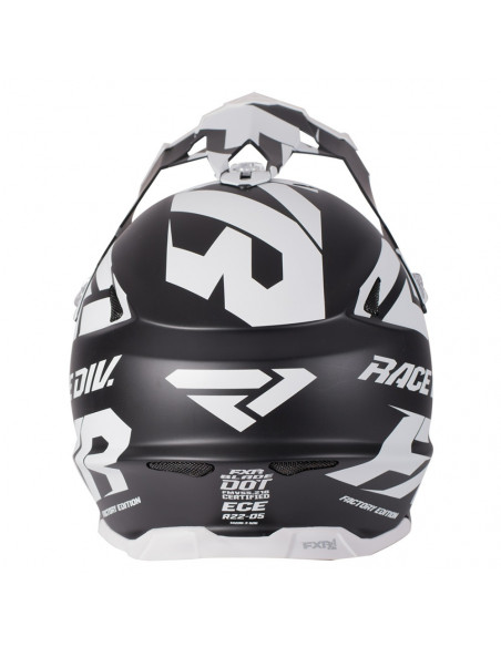 FXR Blade 2.0 Race Div Helmet Svart/Vit