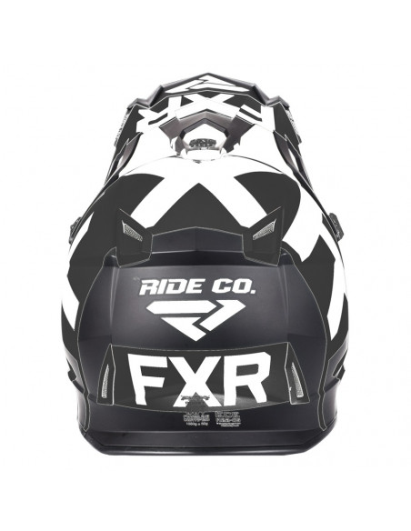 FXR Boost Clutch Helmet Svart/Vit