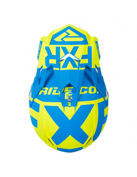 FXR Boost Clutch Helmet Hi Vis/Blå