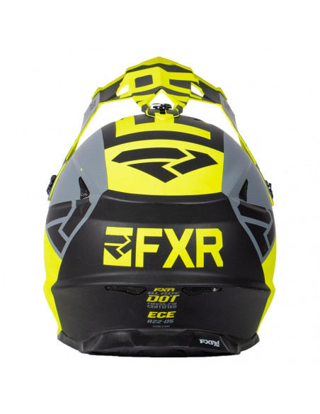 FXR Blade 2.0 Helium Helmet Svart/Hi Vis