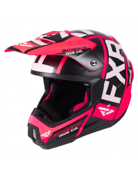FXR Torque Evo Helmet Coral/Svart