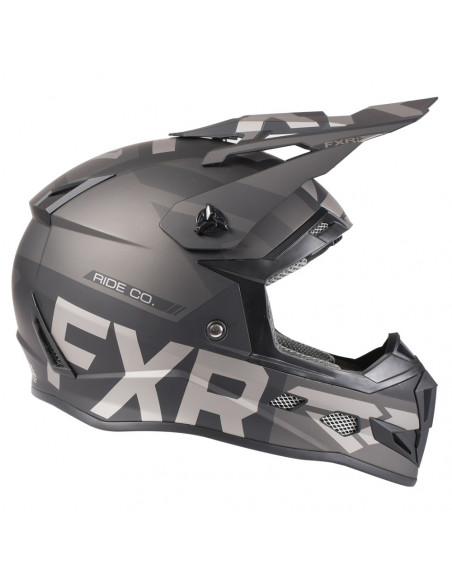 FXR Youth Boost Evo Helmet Black Ops