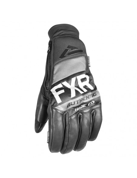 FXR Transfer Pro-Tec Leather Skoterhandske Black Ops