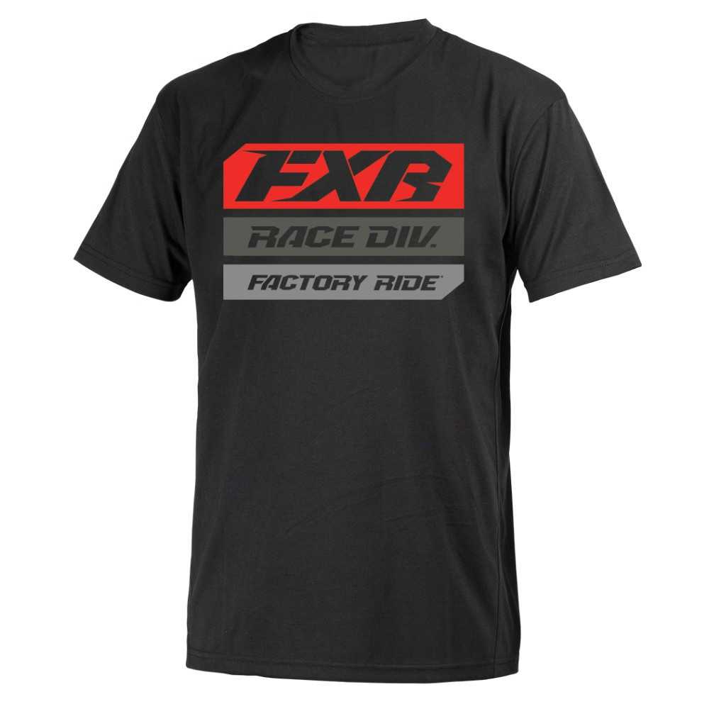FXR Race Division T-Shirt Svart/Lava