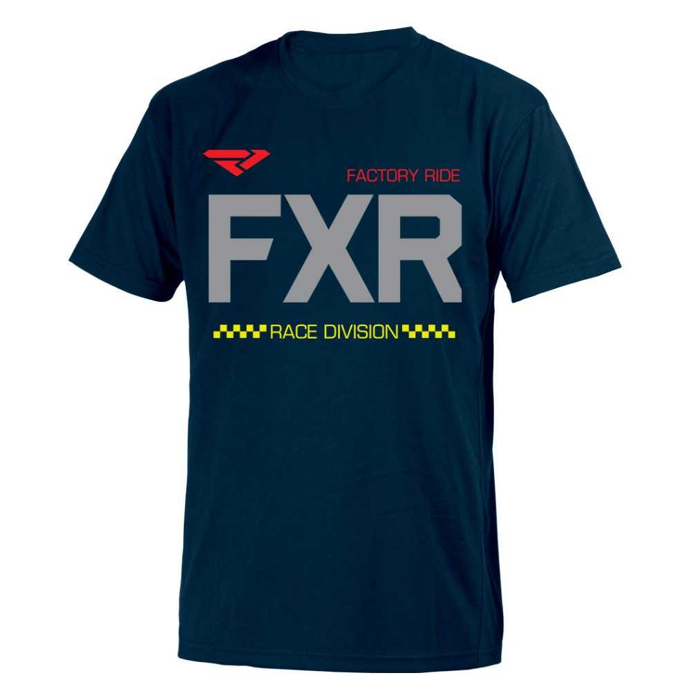 FXR Helium T-Shirt Navy/Röd
