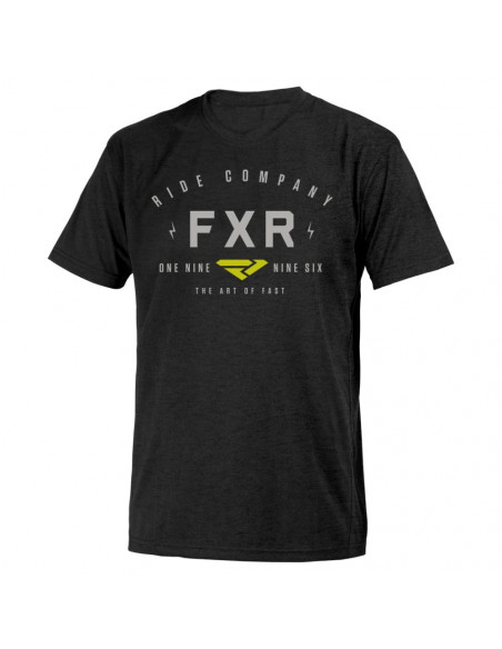 FXR Ride Co T-Shirt Svart/Hi Vis