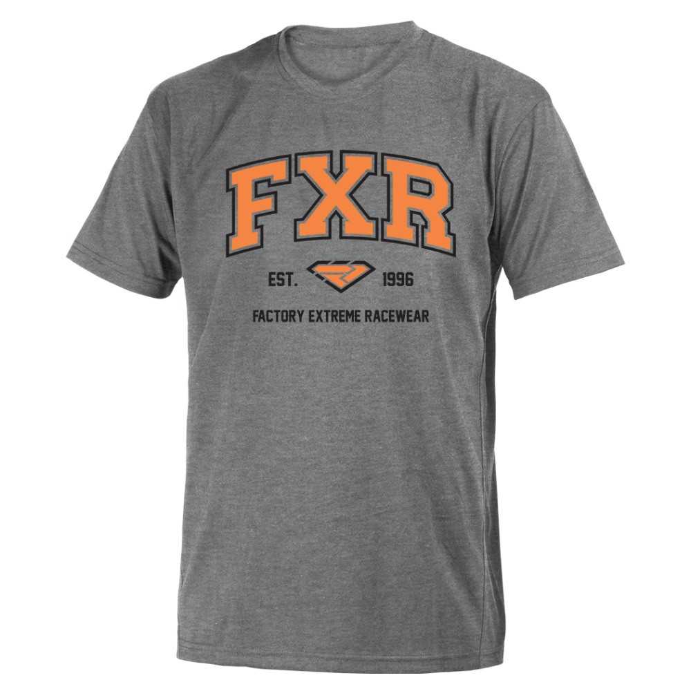FXR Collegiate T-Shirt Grå Heather/Orange