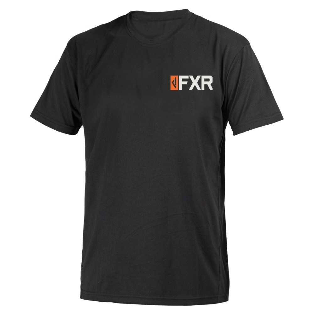 FXR Evo T-Shirt Svart/Orange