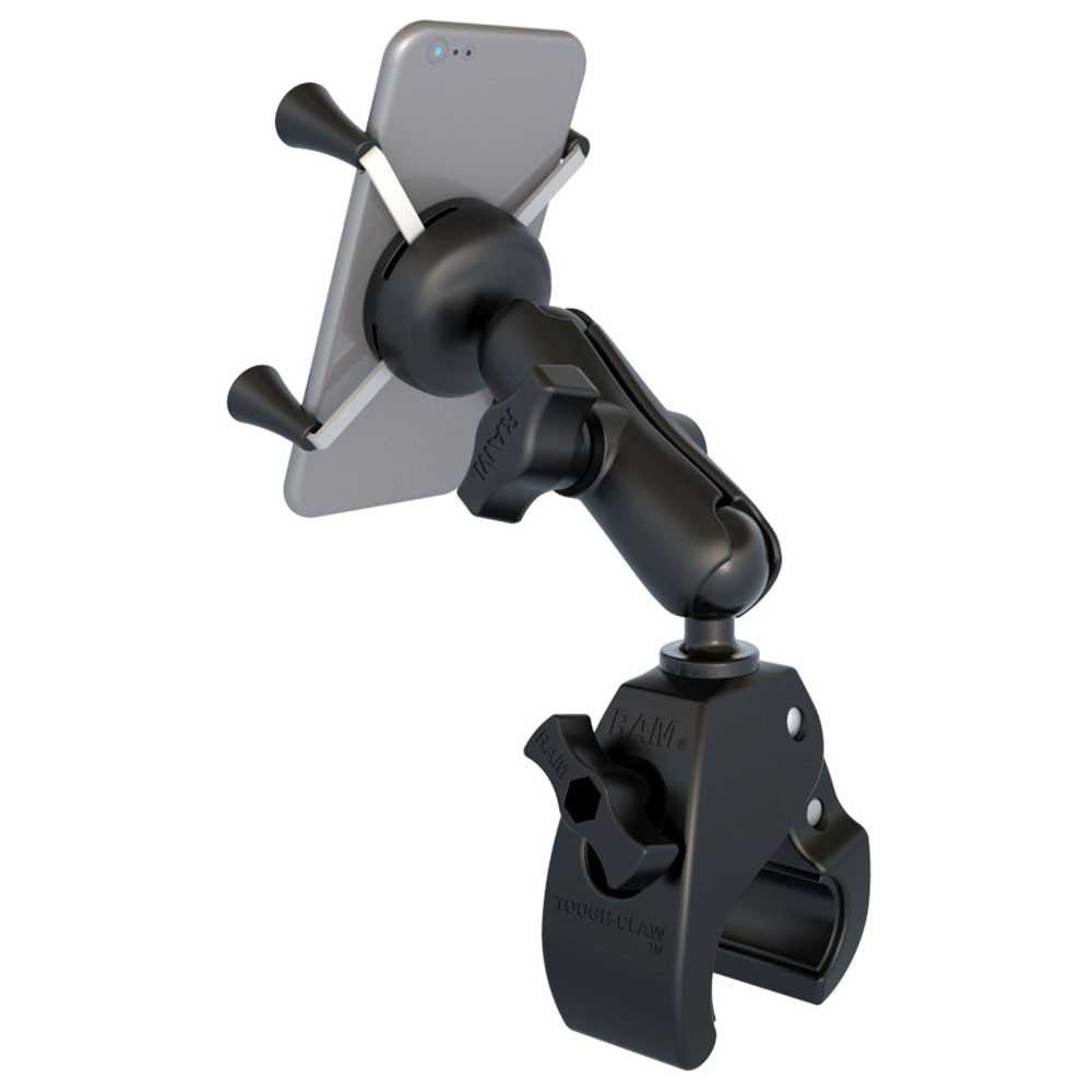 RAM Small Tough-Claw™ Base with Double Socket Arm and Universal X-Grip® Cell/iPhone Cradle