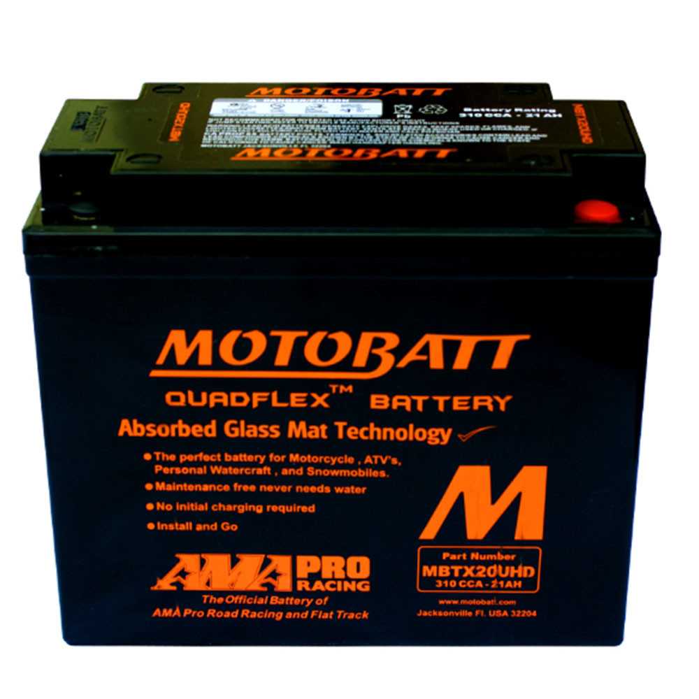 Motobatt MBTX20UHD Underhållsfritt MC Batteri