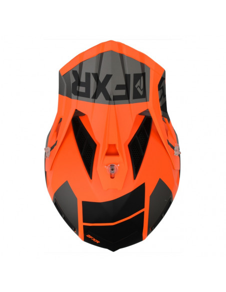 FXR Helium Race Div Skoterhjäm Orange/Svart/Char
