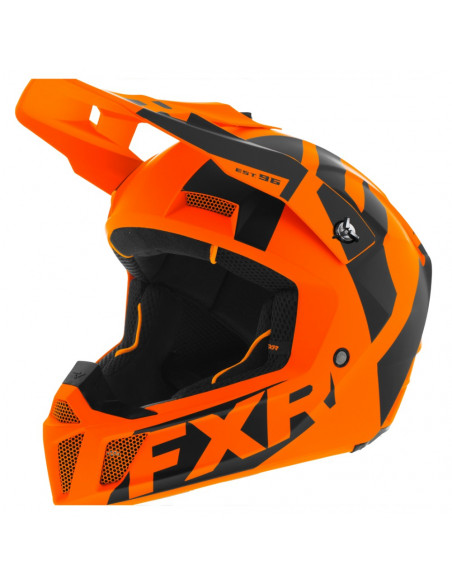 FXR Clutch CX Skoterhjäm Orange/Svart