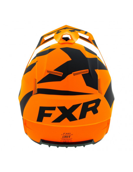 FXR Clutch CX Skoterhjäm Orange/Svart