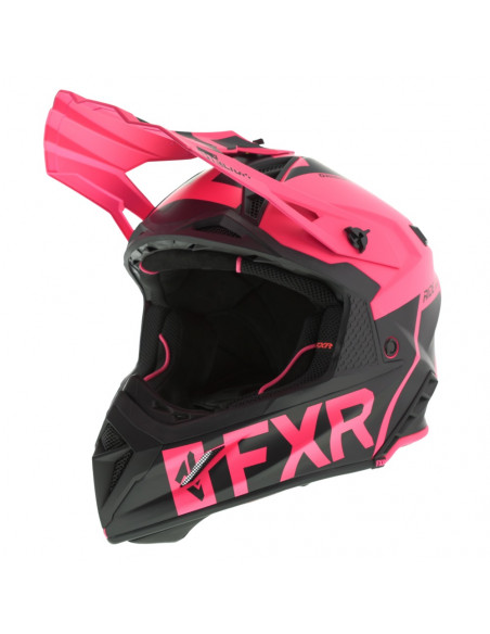 FXR Helium Ride Co Skoterhjäm Elec Pink/Svart