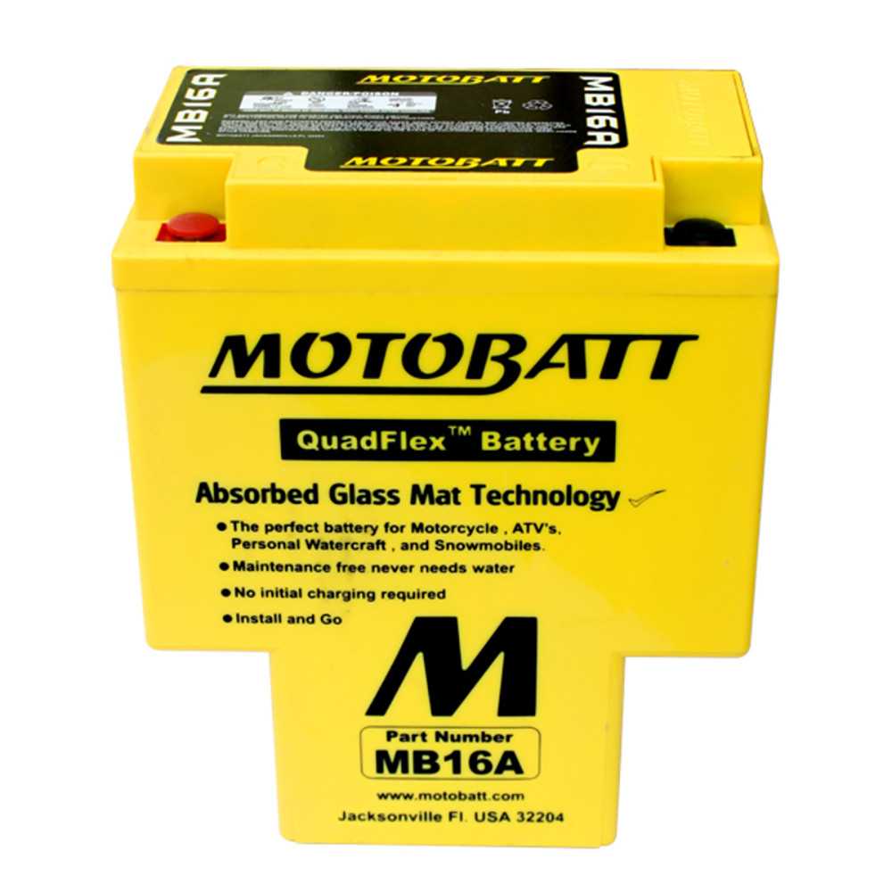 Motobatt Mc batteri MB16A Underhållsfritt