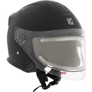 CKX Razor Öppen skoterhjälm med Elektrisk visir Svart