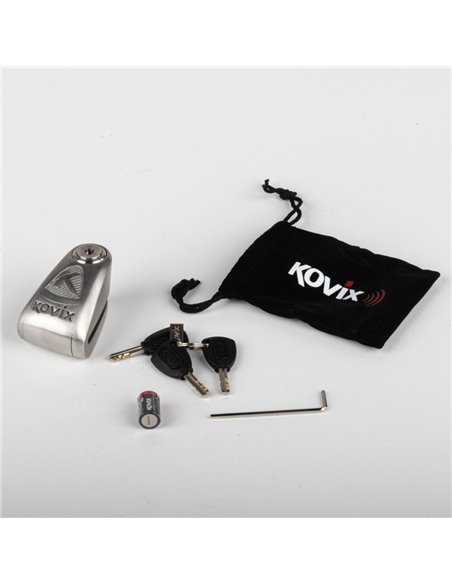 Kovix Skivbromslås med larm 14mm pin