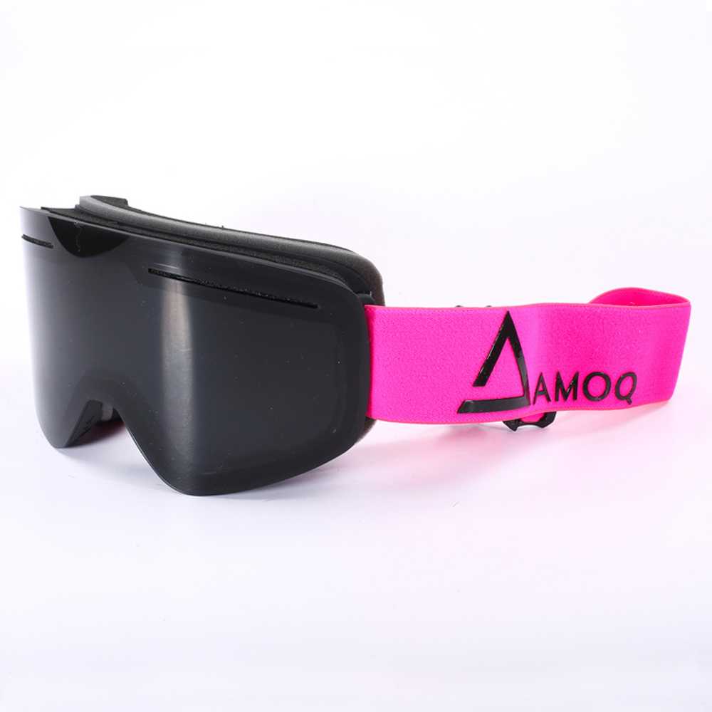 AMOQ Vision Skoterglasögon Pink-Black -