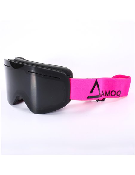 AMOQ Vision Skoterglasögon Pink-Black -