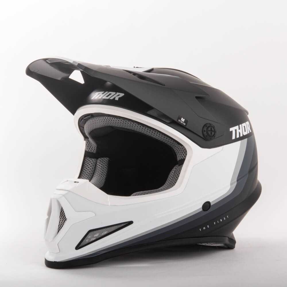THOR Sector Helmet Runner MIPS® Black/White
