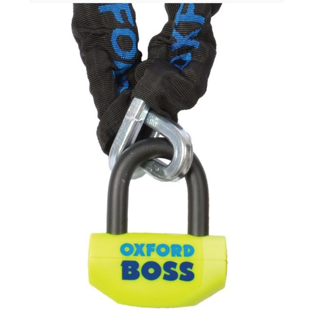 OXFORD lås Boss och 1,5m kedja SSF godkänt
