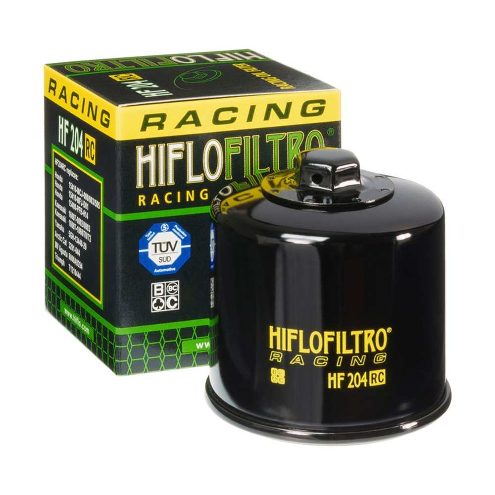 Hifllo Oljefilter HF204 RC - Racing med mutter