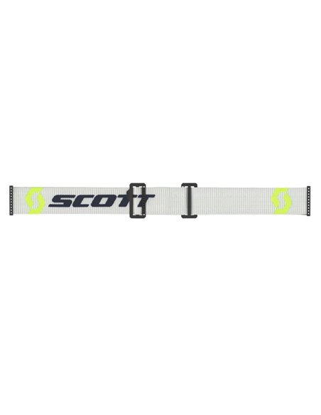 Scott Goggle Prospect Snow Cross grey/yellow enhancer silver chrome
