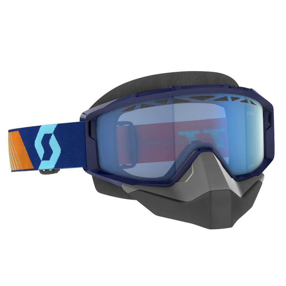 Scott Goggle Primal Snow Cross royal blue/orange blue