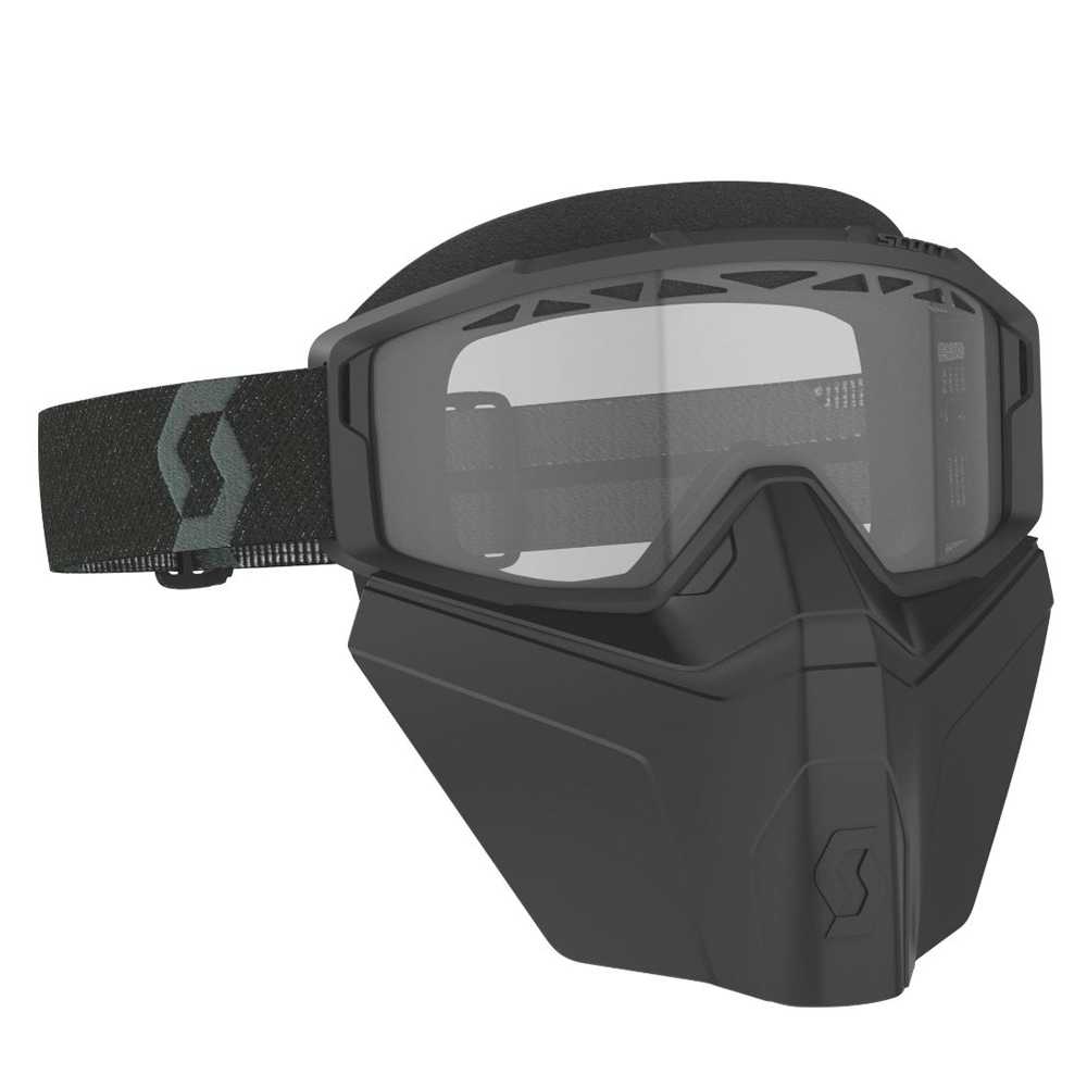 Scott Goggle Primal Safari Facemask black clear