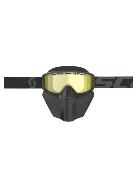 Scott Goggle Primal Safari Facemask black yellow