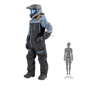 SCOTT Skoteroverall Dam ROOP DRYO MONOSUIT Grå/Blå