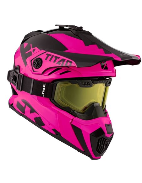 CKX Hjälm + Goggles TITAN Airflow Extra Pink XS