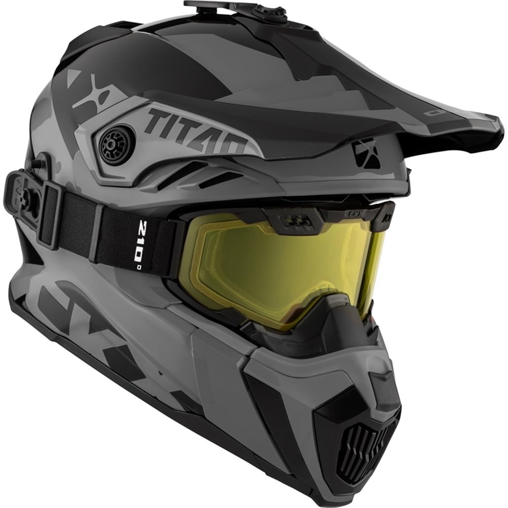 CKX Titan Airflow Inkl Goggles Carbon Extra Grå