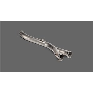 Akrapovic Optional Link Pipe/Collector (Titanium) MT-10 / FZ-10 2022- - Köp ditt avgassystem hos SMX Sports - Stort sortiment me