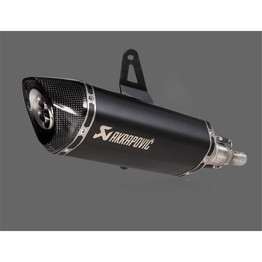 Akrapovic Slip-On Line (Titanium) Dragster 125/200 2022- - Köp ditt avgassystem hos SMX Sports - Stort sortiment med avgassystem