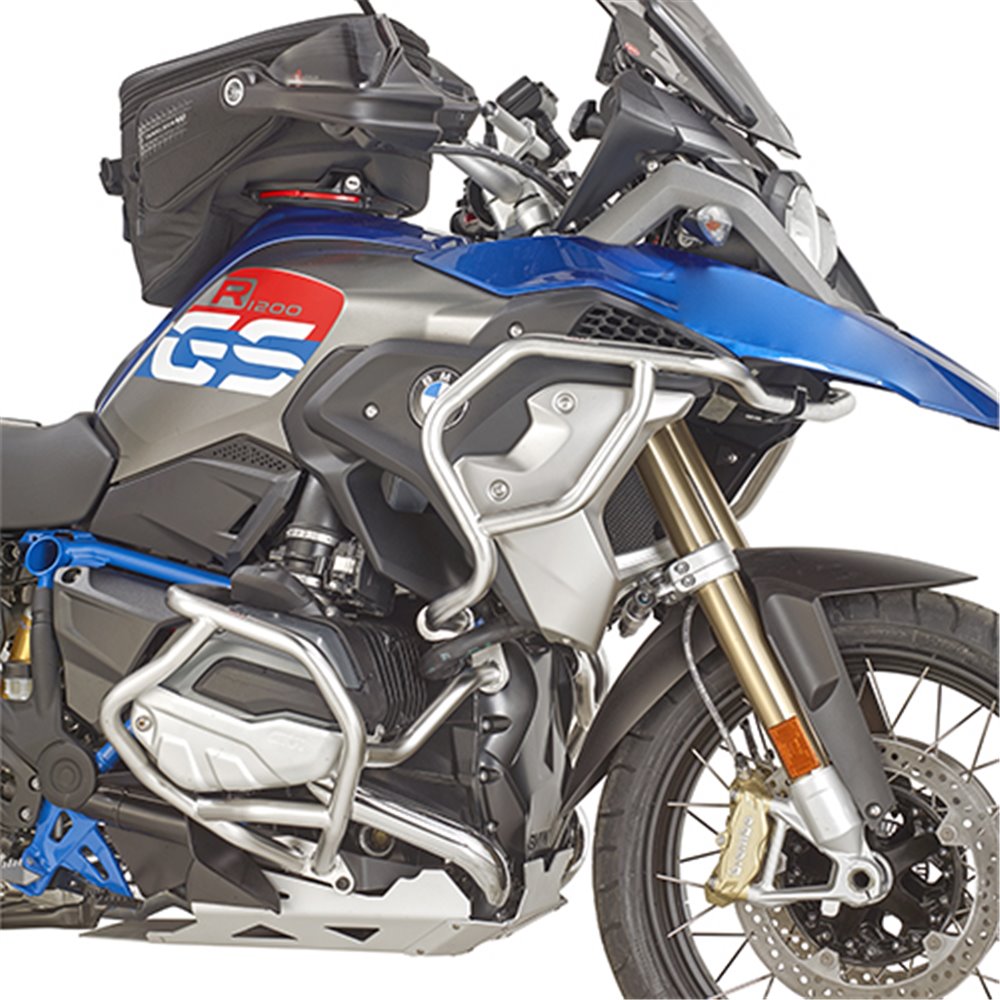 Givi Specific engine guard, stainless steel BMW R1200GS/R1250GS