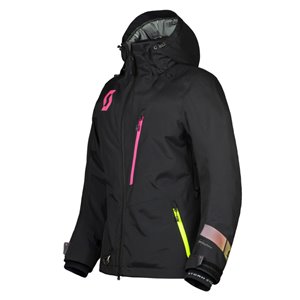 SCOTT Skoterjacka XT SHELL Dam Svart/Rosa