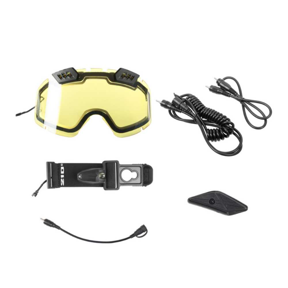 CKX Skoterglasögon el Upgraderings kit Goggle 210° Gul