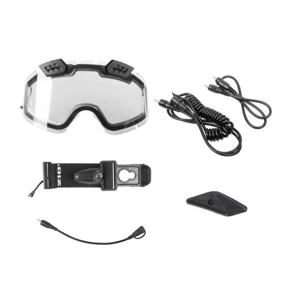 CKX Skoterglasögon el Upgraderings kit Goggle 210° Klar