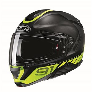 HJC Mc Hjälm RPHA 91 Rafino Svart/Fluo Gul MC3HSF