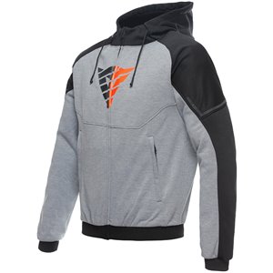 Dainese Mc Jacka Daemon-X Safety Hoodie Röd/Svart