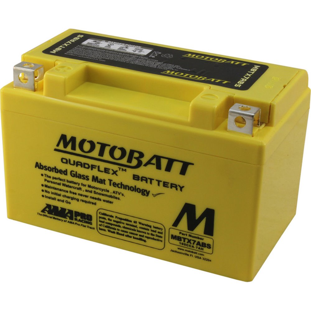 Motobatt batteri, MBTX7ABS