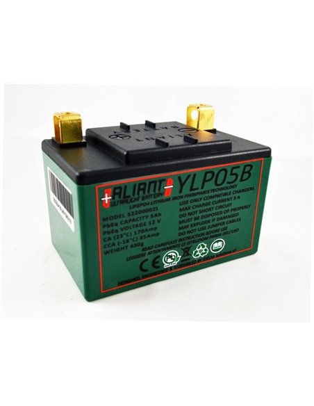 Aliant MC Batteri LitiumUltralight YLP05B lithiumbatteri
