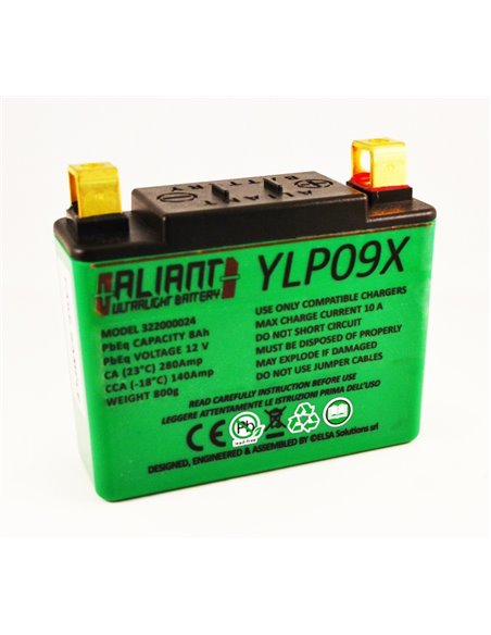 Aliant MC Batteri LitiumUltralight YLP09X lithiumbatteri